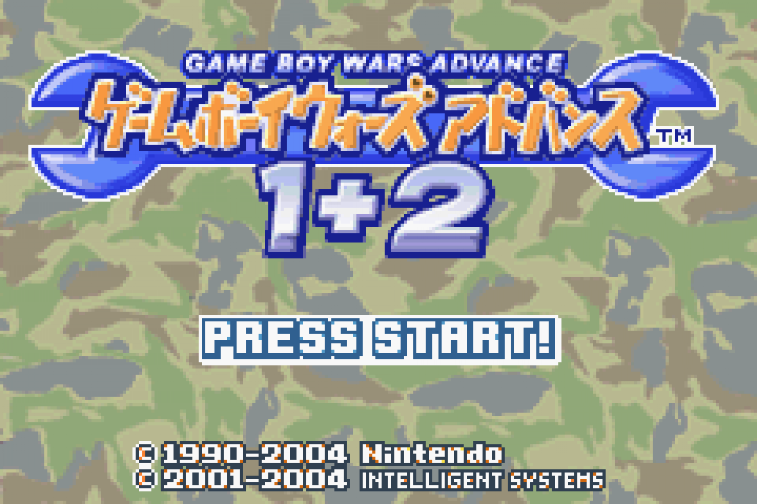 Game Boy Wars Advance 1+2